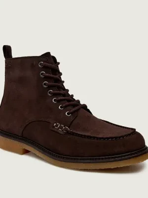 BOSS BLACK Buty wysokie Kope_Halb_sdvm | zamsz