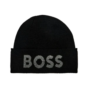 BOSS BLACK Czapka Elio | z dodatkiem wełny i kaszmiru