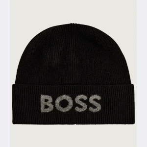 BOSS BLACK Czapka Elios | z dodatkiem wełny
