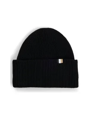 BOSS BLACK Czapka Laura | z dodatkiem wełny i kaszmiru