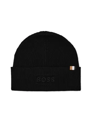 BOSS BLACK Czapka Magico_R | z dodatkiem wełny
