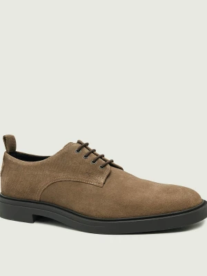 BOSS BLACK Derby Calev_Derb_sdplpr | zamsz beżowy
