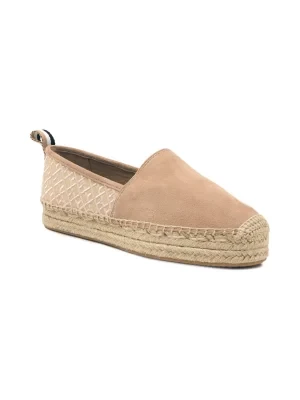 BOSS BLACK Espadryle Madeira_Slon | z dodatkiem skóry