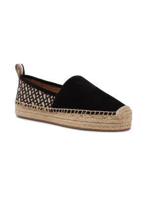 BOSS BLACK Espadryle Madeira_Slon | z dodatkiem skóry