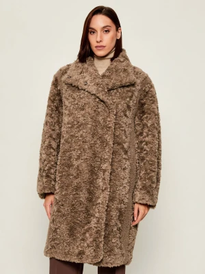 BOSS BLACK Futro Citeddy |shearling | z dodatkiem wełny