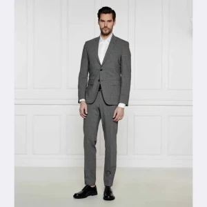 BOSS BLACK Garnitur H-Huge-2Pcs-224 | Slim Fit | z dodatkiem wełny