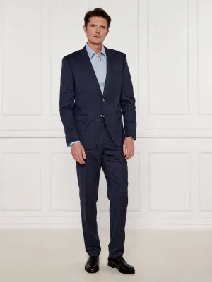 BOSS BLACK Garnitur H-Huge-2Pcs-224 | Slim Fit | z dodatkiem wełny