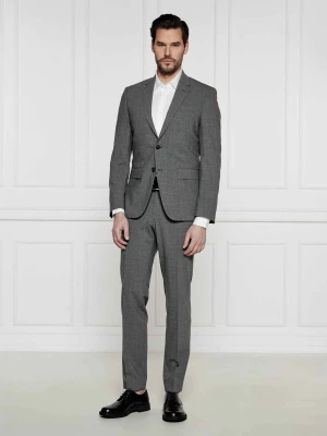 BOSS BLACK Garnitur H-Huge-2Pcs-224 | Slim Fit | z dodatkiem wełny