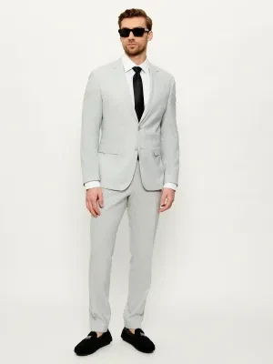 BOSS BLACK Garnitur H-Huge-2Pcs-253 | Slim Fit | z dodatkiem wełny