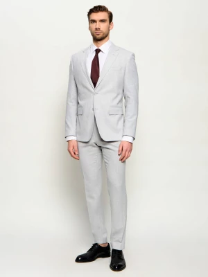 BOSS BLACK Garnitur H-Huge-2Pcs-253 | Slim Fit | z dodatkiem wełny