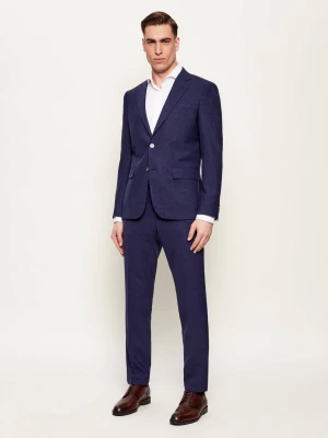 BOSS BLACK Garnitur H-Huge-2Pcs-253 | Slim Fit | z dodatkiem wełny