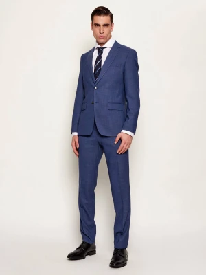 BOSS BLACK Garnitur H-Huge-2Pcs-253 | Slim Fit | z dodatkiem wełny