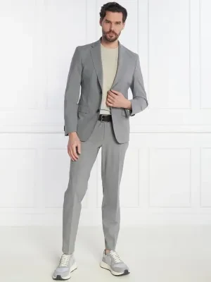 BOSS BLACK Garnitur P-Huge-2Pcs-242 | Slim Fit | z dodatkiem wełny