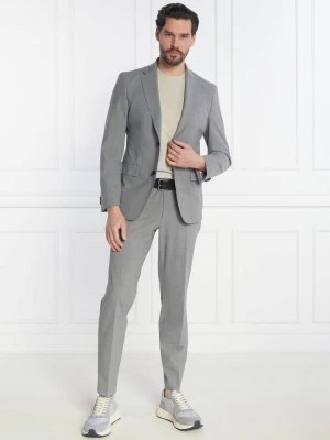 BOSS BLACK Garnitur P-Huge-2Pcs-242 | Slim Fit | z dodatkiem wełny