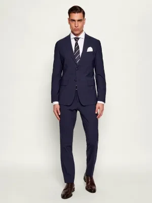BOSS BLACK Garnitur P-Huge-2Pcs-WG-253 | Slim Fit | z dodatkiem wełny