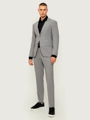 BOSS BLACK Garnitur P-Huge-2Pcs-WG-253 | Slim Fit | z dodatkiem wełny