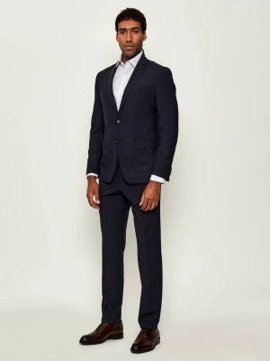 BOSS BLACK Garnitur P-Huge-2Pcs-WG-253 | Slim Fit | z dodatkiem wełny