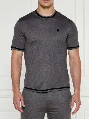 BOSS BLACK Góra od piżamy | Regular Fit | z dodatkiem jedwabiu