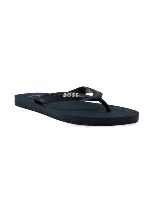 BOSS BLACK Japonki granatowy