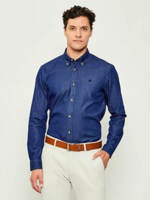 BOSS BLACK Jeansowa koszula H-ROAN-BD-E-C1-253 | Slim Fit