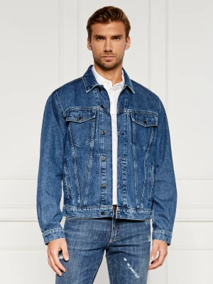 BOSS BLACK Jeansowa kurtka | Regular Fit