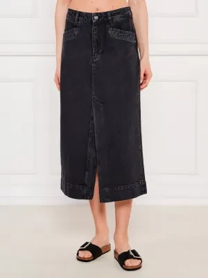 BOSS BLACK Jeansowa spódnica SEMAIRE