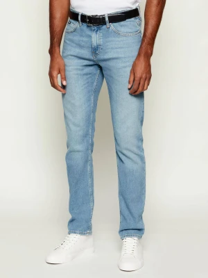 BOSS BLACK Jeansy Delaware | Slim Fit błękitny