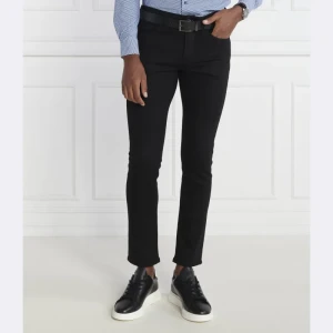 BOSS BLACK Jeansy Delaware | Slim Fit | z dodatkiem kaszmiru
