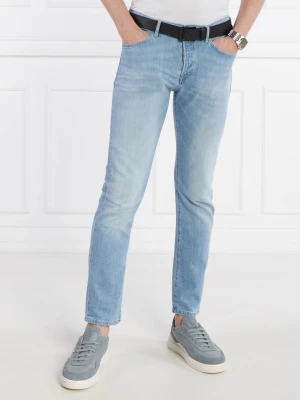 BOSS BLACK Jeansy Delaware3 | Slim Fit błękitny
