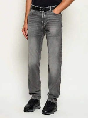 BOSS BLACK Jeansy H-Ogden | Straight fit szary