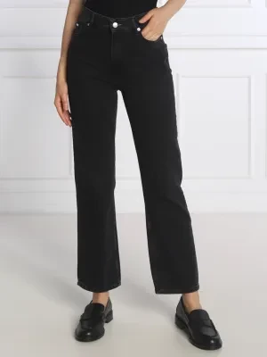 BOSS BLACK Jeansy STRAIGHT CROP 4.0 | Straight fit