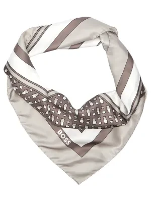 BOSS BLACK Jedwabna chusta Lainy_1