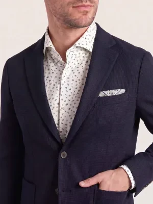 BOSS BLACK Jedwabna poszetka H-POCKET SQ. ONE