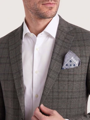 BOSS BLACK Jedwabna poszetka H-POCKET SQ. ONE