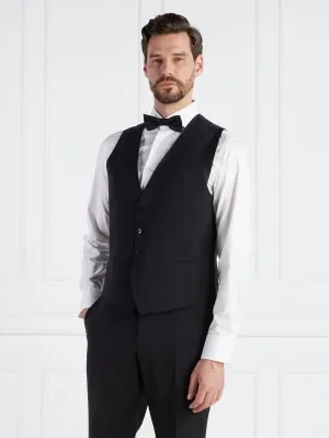 BOSS BLACK Kamizelka | Tailored slim