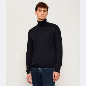 BOSS BLACK Kaszmirowy golf Hernando | Boss x Beckham | Regular Fit