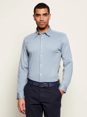 BOSS BLACK Koszula C-ROAN-K-F-E-261 | BOSS x ASTON MARTIN | Slim Fit