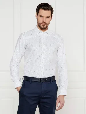 BOSS BLACK Koszula C-ROAN-kent-C1-243 | Slim Fit | oxford