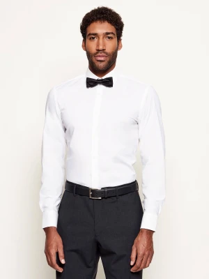 BOSS BLACK Koszula H-Hank-kent-C1-214 | Slim Fit | easy iron biały