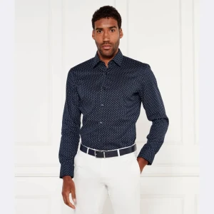 BOSS BLACK Koszula H-HANK-kent-C1-214 | Slim Fit | stretch