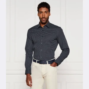 BOSS BLACK Koszula H-HANK-kent-C1-214 | Slim Fit | stretch