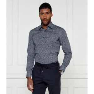 BOSS BLACK Koszula H-HANK-kent-C1-214 | Slim Fit | stretch