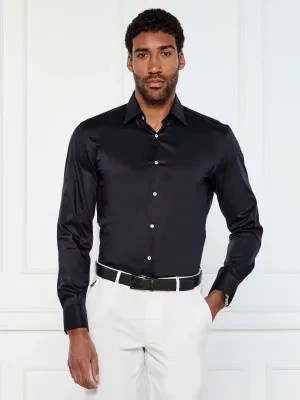 BOSS BLACK Koszula H-HANK-kent-C3-214 | Slim Fit | easy iron