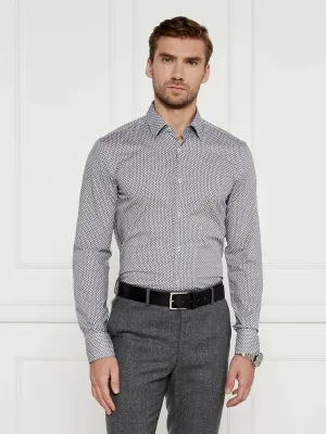 BOSS BLACK Koszula H HANK s kent C1 | Slim Fit