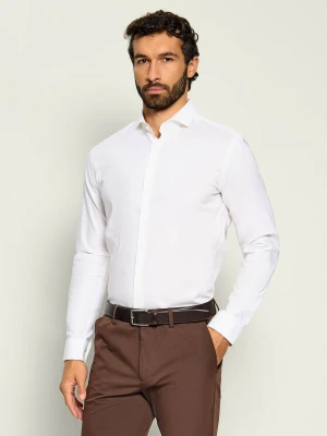 BOSS BLACK Koszula H-Hank-S-SP-C1-263 | Slim Fit | stretch biały