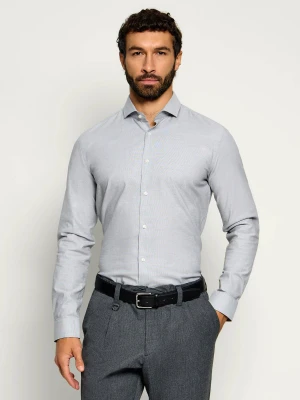 BOSS BLACK Koszula H-Hank-S-SP-C1-263 | Slim Fit | stretch szary
