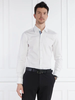 BOSS BLACK Koszula H-HANK | Slim Fit | easy iron biały