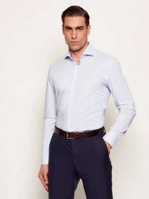 BOSS BLACK Koszula H-HANK-SP-B1-C1-261 | Slim Fit błękitny