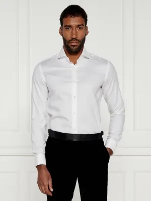 BOSS BLACK Koszula H-HANK-spread-DC-214 | Slim Fit