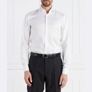 BOSS BLACK Koszula H-HANK-spread-DC-214 | Slim Fit